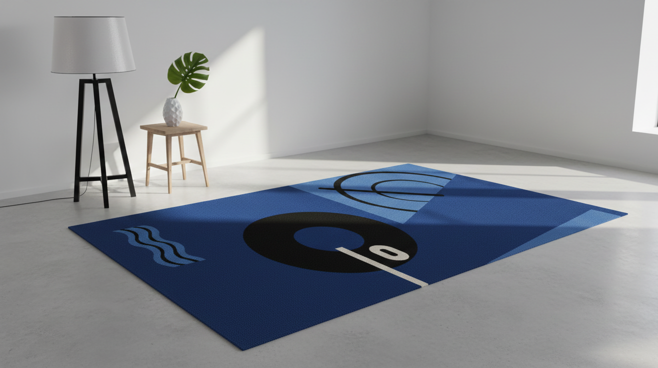  Style Blue Marine Rug