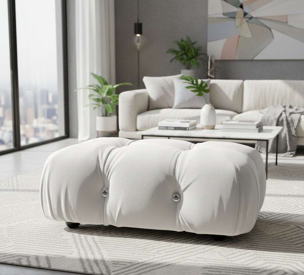 Mario Bellini Modular Sofa | Square Ottoman
