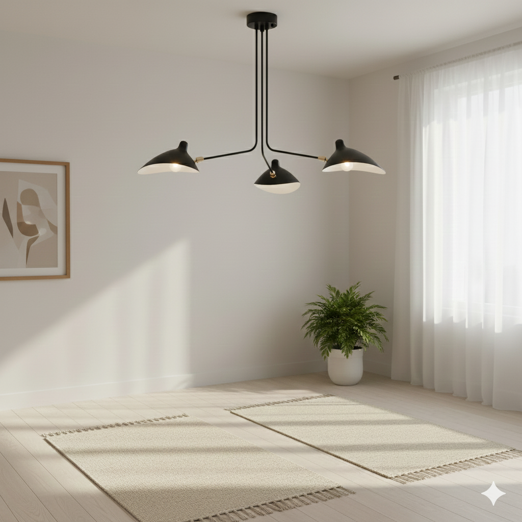 3 Arm Ceiling Lamp 