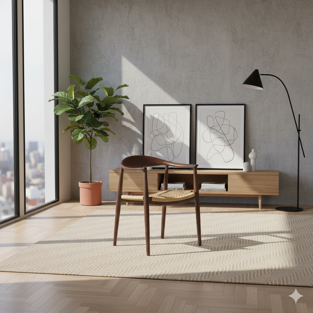 The Kennedy Chair - Corded Style