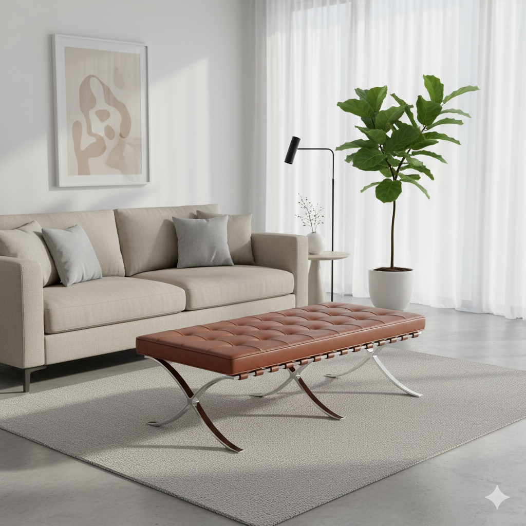 Pavillion Ottoman 2 Seats 