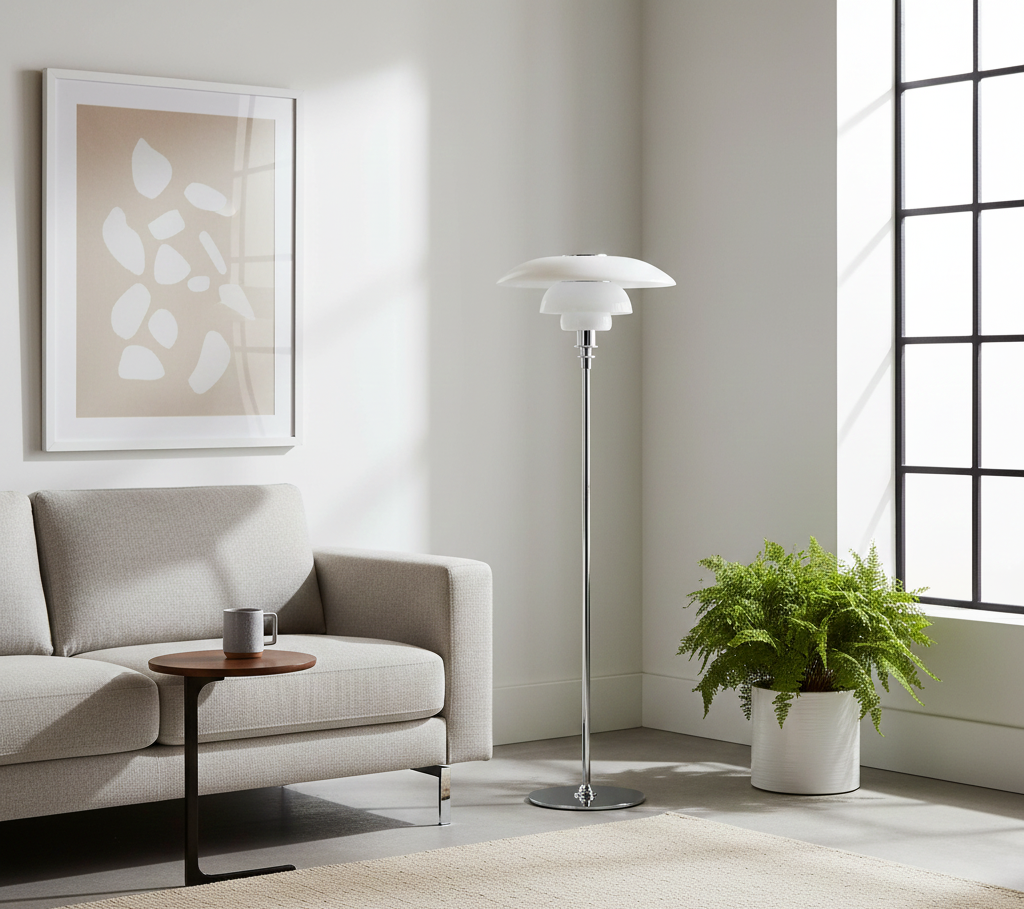 Poul Henningsen 3.5 - 2.5 Floor Lamp 