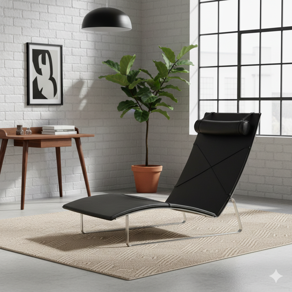 PK24 Chaise Lounge Chair 