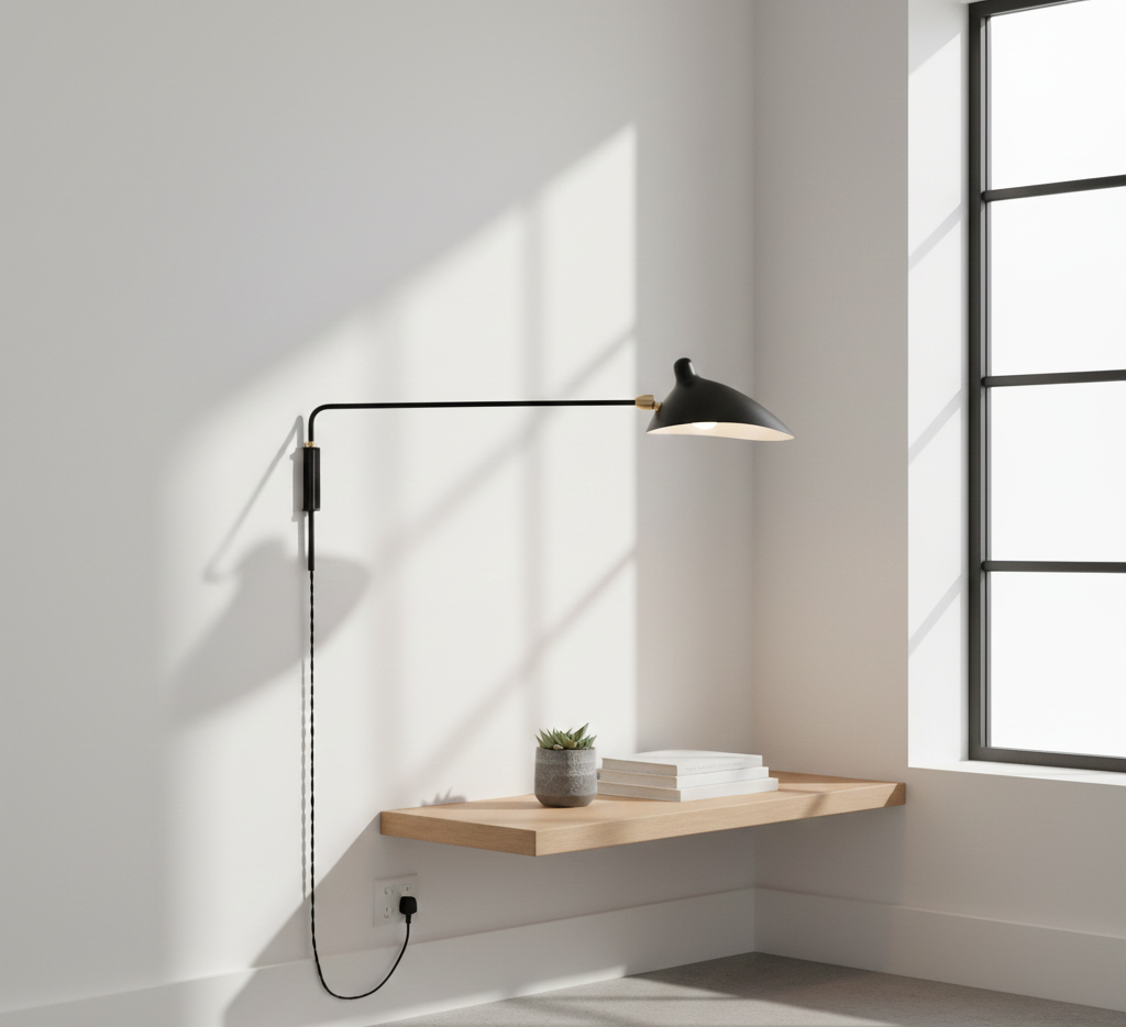 One Bend Single Arm Wall Lamp 