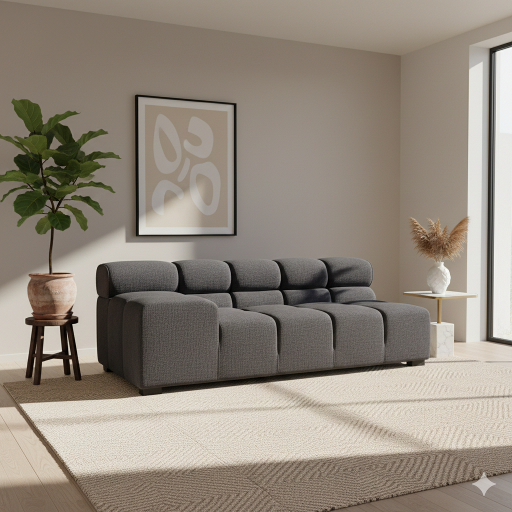 Tufty Sofa | TF016 Extra Large Right Armrest