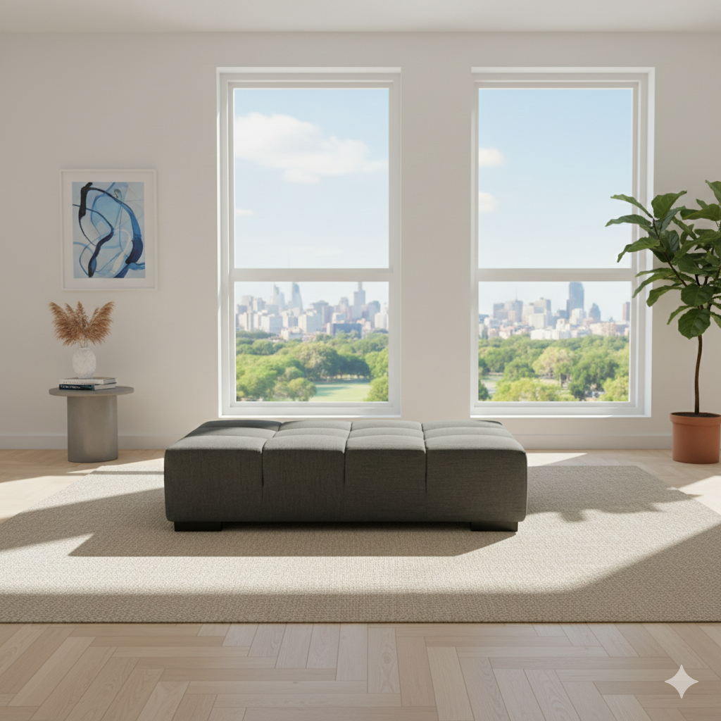 Tufty Sofa | TF026 Extra Large Side Ottoman