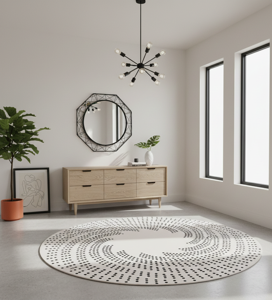 Verner Panton Round Sinfonia Rug